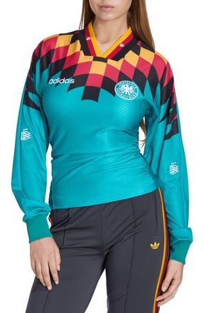 adidas Originals Germany Reconstructed Bringback Jersey in Power Green at Nordstrom, Size X-Large