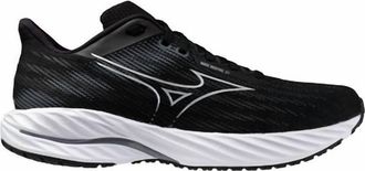 Mizuno Mens Wave Inspire 21 Running Shoes In Black/silver