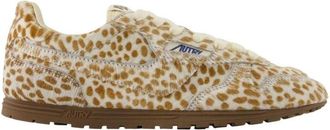 Autry Windspin Sneakers - Dames - Sneakers - Beige - 36 EU - Katoen - Schoenen