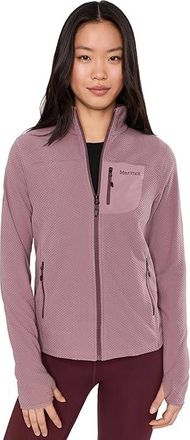Marmot Airfleece Jacket Womens Sweater Light Mauve : SM, Fleece/Polyester