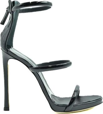 Giuseppe Zanotti Multicolor Leren Pumps voor Vrouwen - Dames - Sandalen met hakken - Zwart - 38 EU - Leer - Schoenen