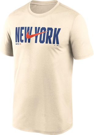 Nike New York Mets Swoosh Legend Nike Mens Dri-FIT MLB T-Shirt in Brown | NKGK15ANME-RSQ
