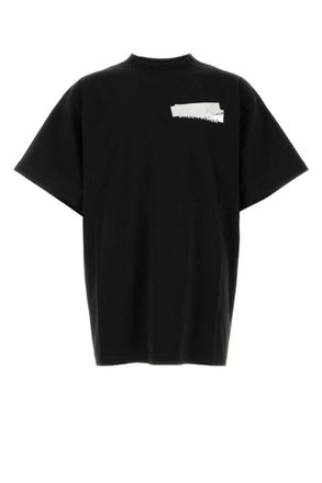 Balenciaga Black Crew Neck T-Shirt