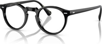 Oliver Peoples 45mm Phantos optical glasses in Black at Nordstrom