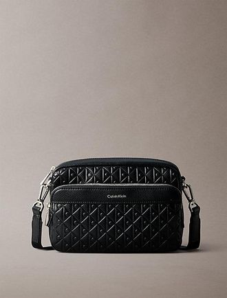 Calvin Klein Cameratas met logo embleem in reliëf