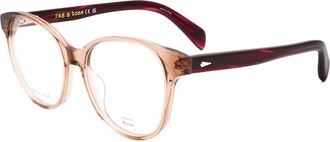 Rag & Bone Rag & Bone Womens 52mm Brown Opticals