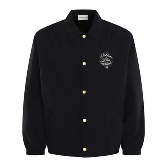 Drôle de Monsieur Heren, Jassen, Blauw, Maat: S Poliester