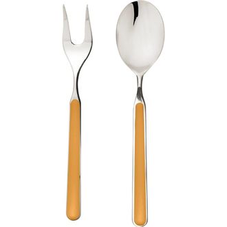 Mepra Fantasia Serving Set - 2 Pieces in Mustard at Nordstrom