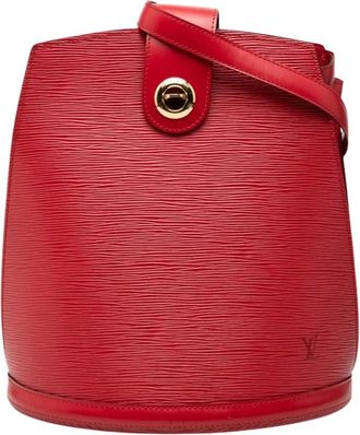 Louis Vuitton Pre-owned Vintage Epi Leather Shoulder Bag - Dames - Vintage Tas - Rood - ONE Size - Leer - Vintage