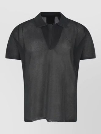 Lacoste polo collar short sleeve mens shirt