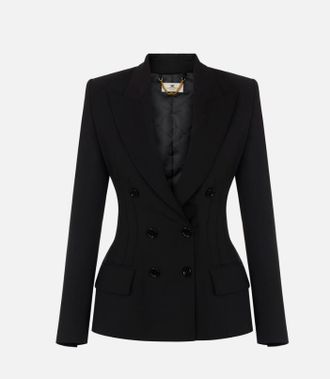 Elisabetta Franchi jas van lichtgewicht cr&ecirc;pe