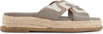 DKNY Womens Binna Sandals - Taupe Nylon - Size UK 5