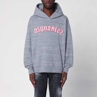 Dsquared2 Grey cotton sweatshirt with logo