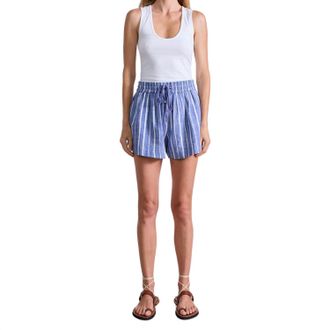 Apiece Apart Trail Pull-On Short In Blue