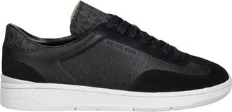 Michael Kors Wilton Sneakers - Heren - Sneakers - Zwart - 42 EU - Leer - Schoenen