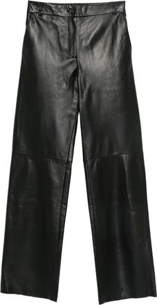 Antonelli Pantaloni in pelle - Nero