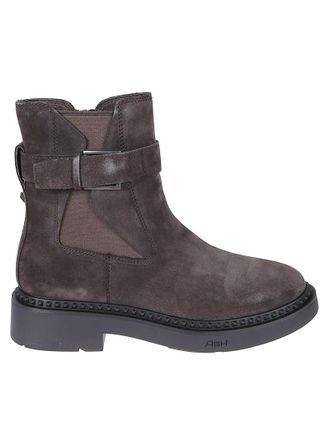 Ash Margot Brown Suede Ankle Boots