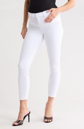 L'agence Margot Crop Skinny Maternity Jeans in Blanc at Nordstrom Rack, Size 26