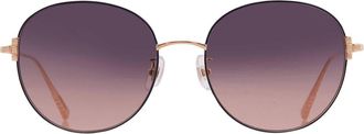 Chopard Blue Pink Gradient Round Ladies Sunglasses SCHL03M 0354 57