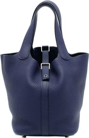 Herm&egrave;s Pre-owned Hermes Clemence Picotin Lock 18 Ladies D