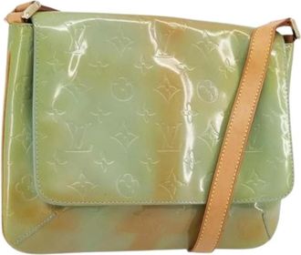 Louis Vuitton Borsa a spalla vintage Louis Vuitton in vernice pre-owned - - Pre-owned - Donna - Verde - ONE SIZE