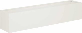 vidaXL Macetero De Jard&iacute;n Blanco 100 X 20 X 20 Cm Vidaxl