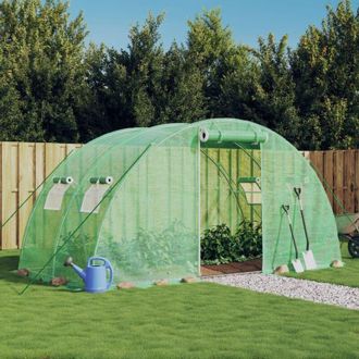 vidaXL Invernadero Con Estructura De Acero Verde 8 M&sup2; 4x2x2 M Vidaxl