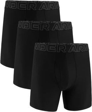 Under Armour 3-Pack Performance Tech Boxer Briefs in Black at Nordstrom Rack, Size X-Large