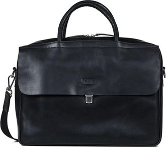 Howard London Tassen, Heren, Bruin, ONE Size, Leer, Charlie Laptoptas