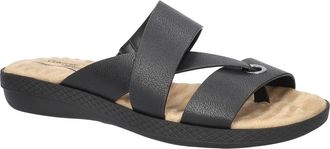 Easy Street Gulf Toe Thong Sandal in Black at Nordstrom Rack, Size 8.5