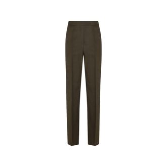 Max Mara Pressed-crease Tailored Trousers