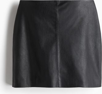 H&M Minijupe - Schwarz