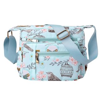 Generic Women Shoulder Handbag Roomy Multiple Pockets Bag For Ladies Crossbody Purse Fashion Top Handle Satchel over The Shoulder Bags for Women (H, One Size)