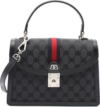 Balenciaga x Gucci Borsa a mano The Hacker anni 2010 - Nero