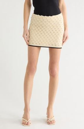 Frame Denim The Bauble Skirt in Cream at Nordstrom Rack, Size X-Small