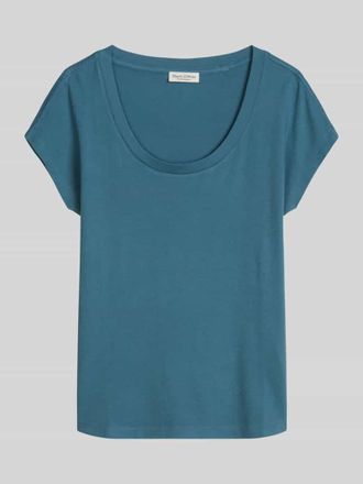 Marc O'Polo Regular Fit T-Shirt aus reiner Baumwolle in Petrol, Gr&ouml;&szlig;e L