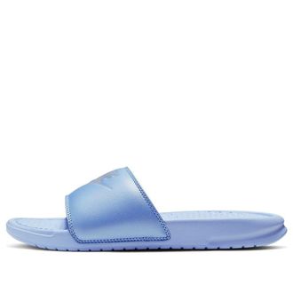 Nike (WMNS) Nike Benassi JDI Slide Aluminum 343881-407