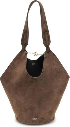 Khaite Shoulder Bags, female, Brown, ONE SIZE, Lotus Shoulder Bag