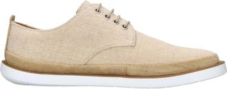 Camper Platte schoenen Beige - Heren - Veterschoenen - Beige - 40 EU - Schoenen
