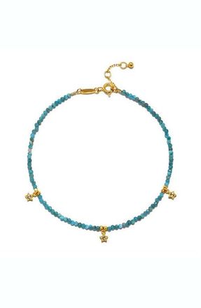 Satya Jewelry Blue moonstone anklet at Nordstrom