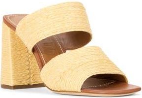 Staud Skylar Slide Sandal in Natural Raffia at Nordstrom Rack, Size 7.5Us / 37.5Eu