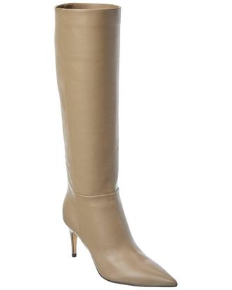 Sergio Rossi Cindy Leather Knee-High Boot