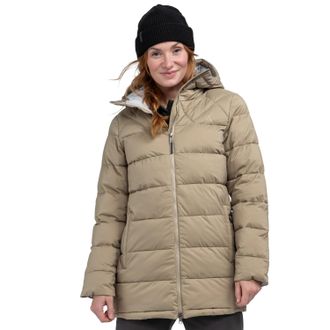 Sch&ouml;ffel Funktionsparka SCH&Ouml;FFEL Insulated Parka Boston L, Damen, Gr. 46, braun (nutmeg), Obermaterial: 100% Polyester, Jacken Funktionsparka, W&auml;rmend, winddic