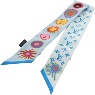 Louis Vuitton Pre-owned Scarves, female, Multicolor, Size: ONE SIZE Pre-owned Vintage Silk Scarf