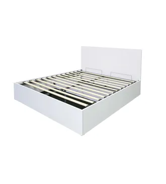 OEM Letto Matrimoniale Contenitore Bellahome double Bianco 160x190 Cm