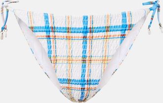 Polo Ralph Lauren Braga de bikini a cuadros