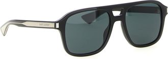 Saint Laurent Mens Black Acetate Sunglasses