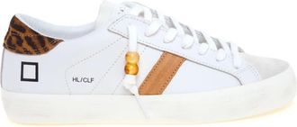 D.A.T.E. Hill Low - Dames - Sneakers - Wit - 37 EU - Katoen - Schoenen