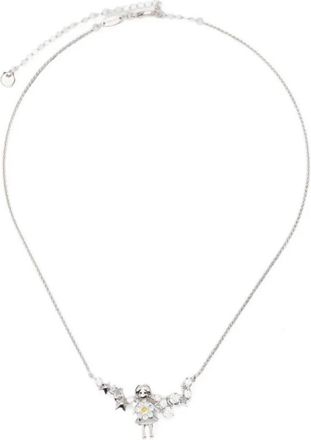 Yvmin Brooches - Dames - Kettingen - Grijs - ONE Size - Accessoires