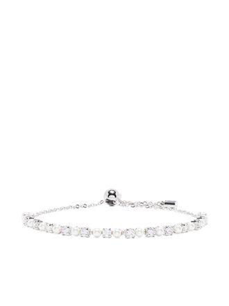 Swarovski Bracciale Matrix con cristalli - Argento